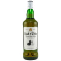 Black & White, Blended Scotch Whisky 1,0 Liter